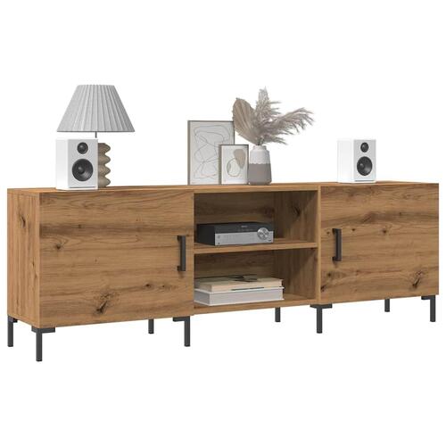 Tv-bord 150x30x50 cm konstrueret træ kunsteg (OUTLET B)