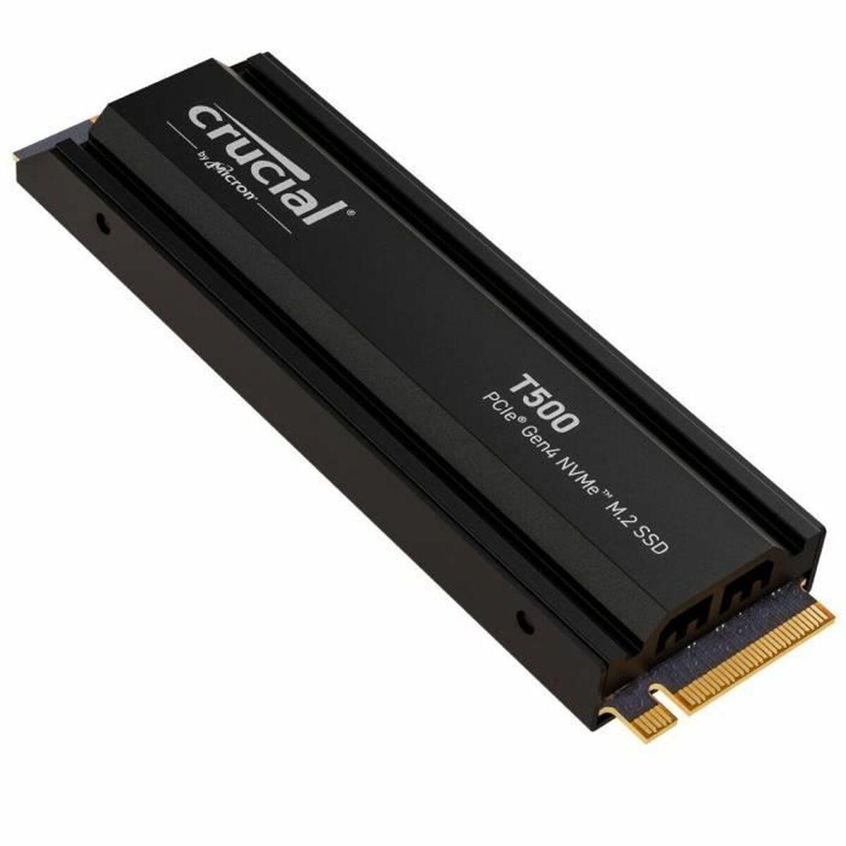 Crucial T500 SSD - 4TB - Med køleprofil - M.2 2280 - PCIe 4.0