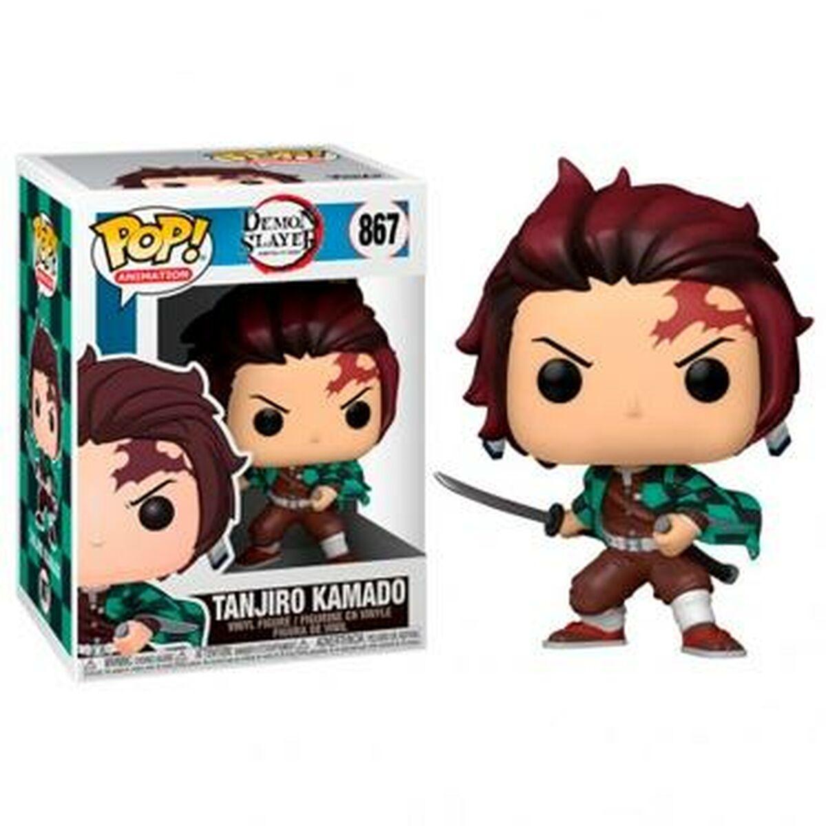 Funko Pop! samlerfigur - Demon Slayer Tanjiro Kamado, 9 cm billede