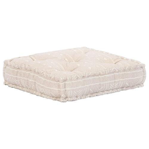 3-personers modulær puf stof beige