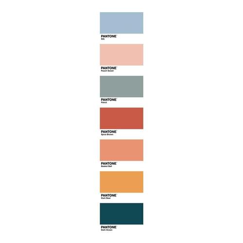 Nordisk cover Fun Deck C Pantone UK dobbeltseng (220 x 220 cm)