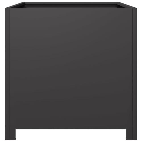 Plantekrukke 50x50x50 cm stål sort (OUTLET A)