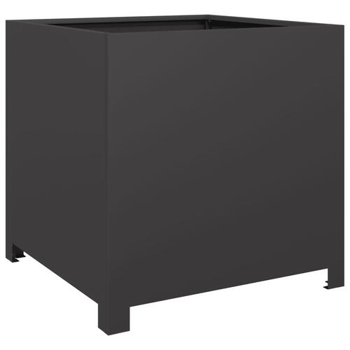 Plantekrukke 50x50x50 cm stål sort (OUTLET A)