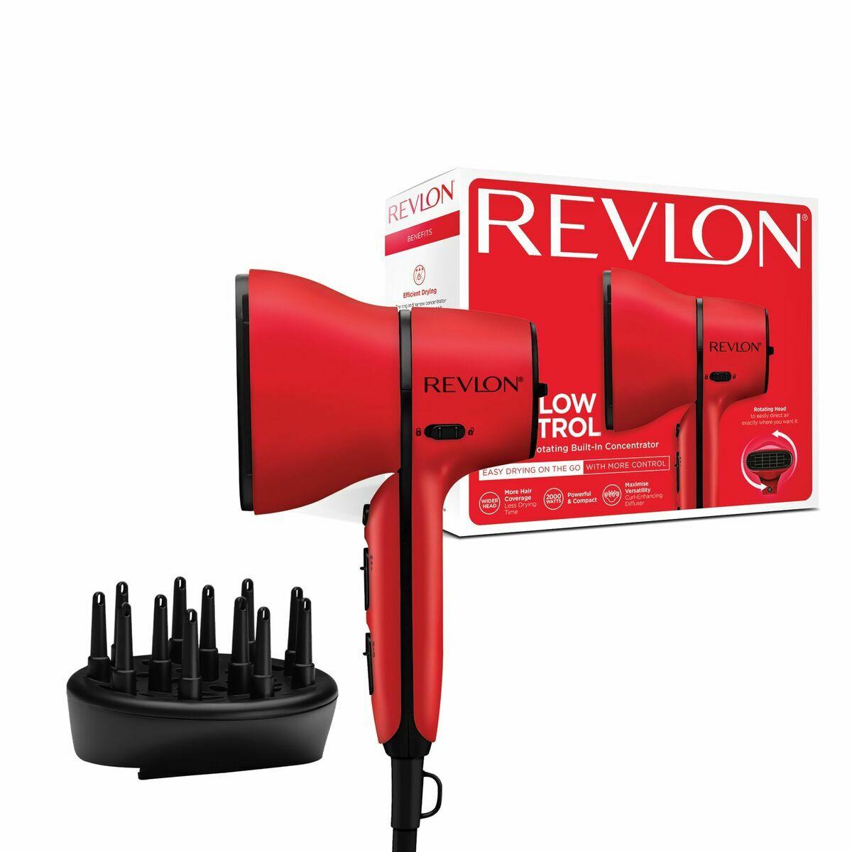 Revlon RVDR5320E hårtørrer - rød, 2.000 W billede