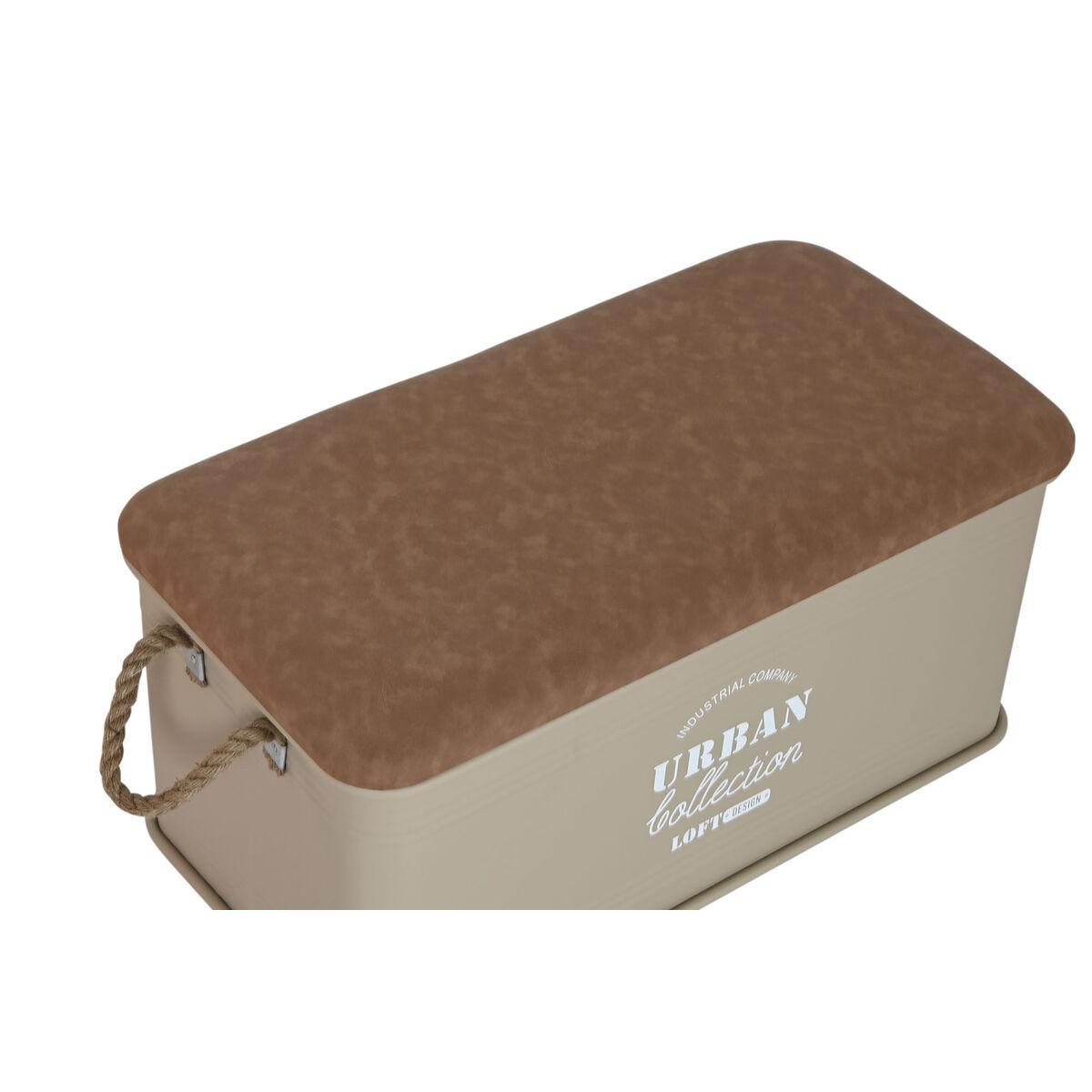 Opbevaringskister - sæt af 3, Urban design, polyuretan & metal, 69,5 × 36,5 × 38,5 cm