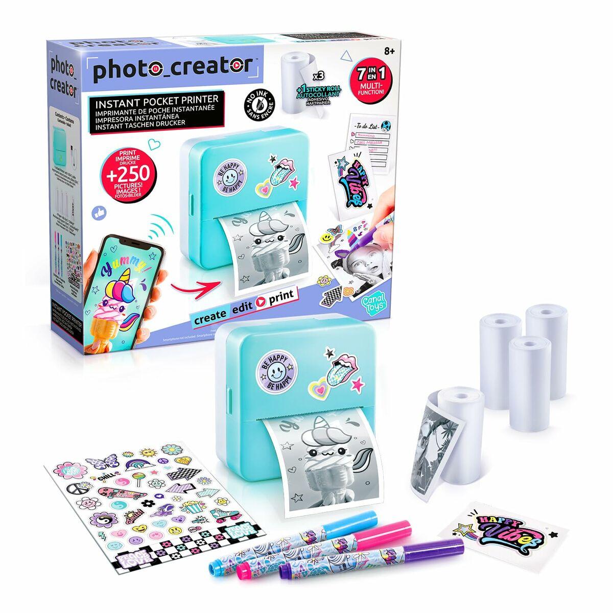 Canal Toys Photo Creator Instant Pocket Printer CLK 017 billede