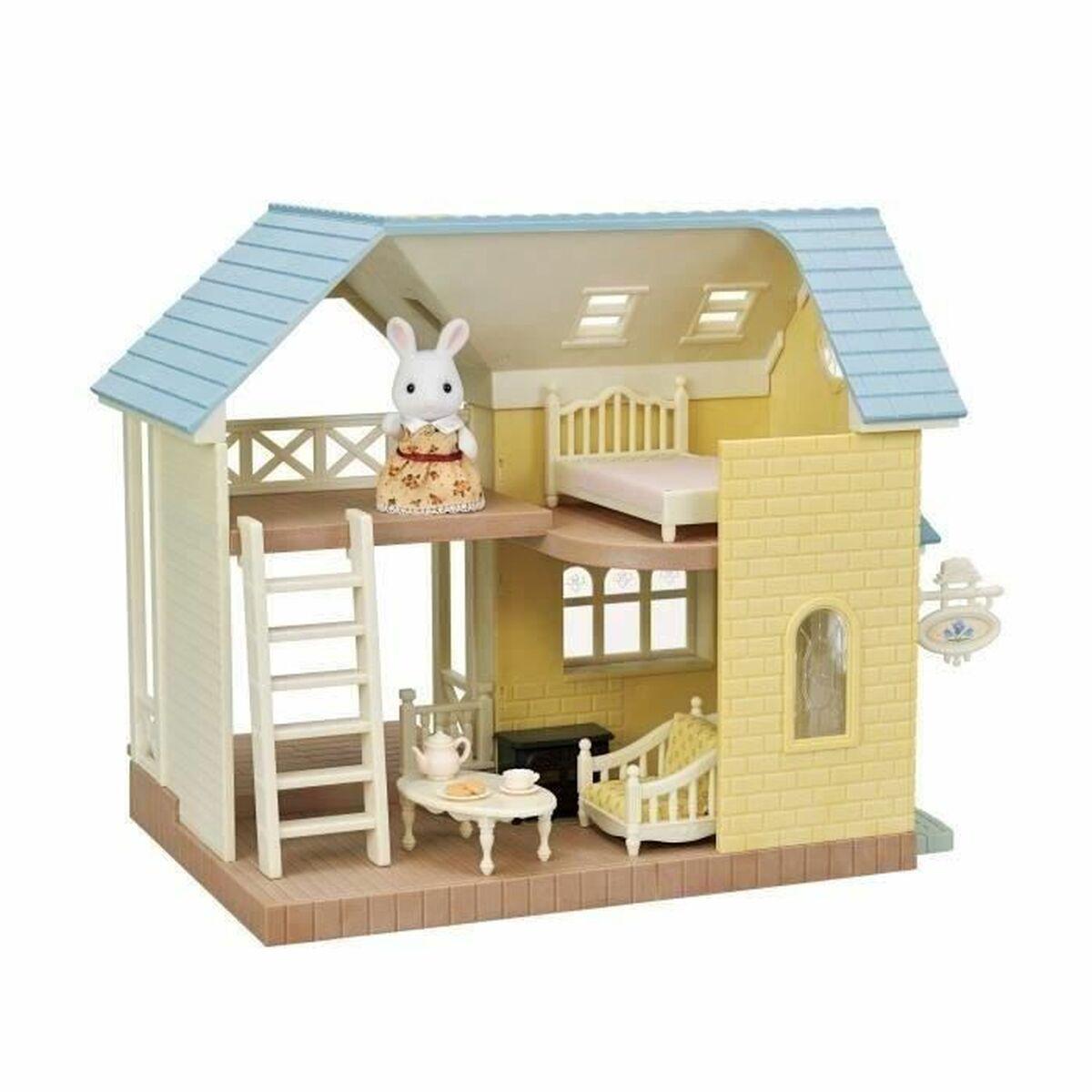 Sylvanian Families 5671 - Hytten med blått tag til dukkehusleg