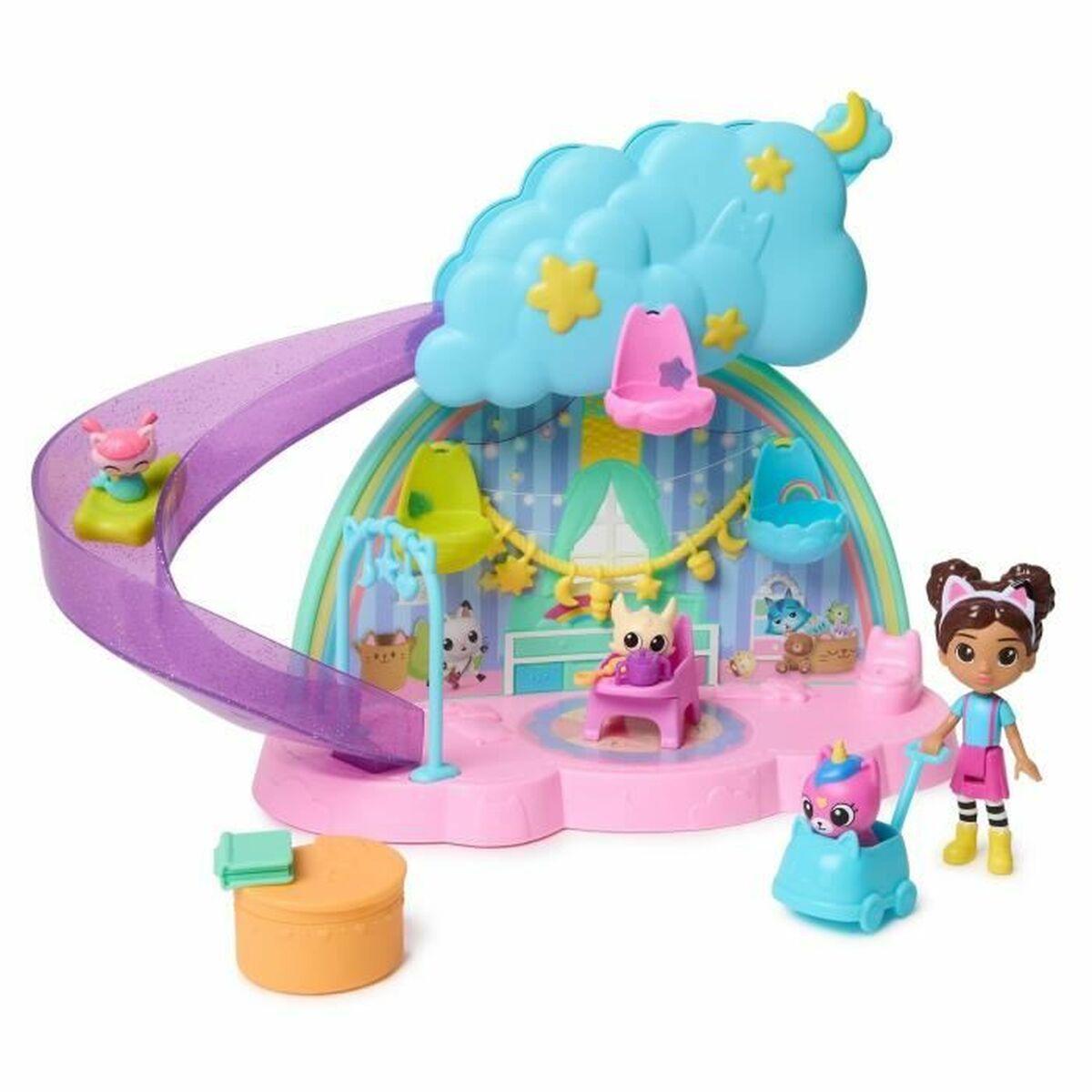Spin Master Gabby's Dollhouse playset - 17 dele, multifarvet