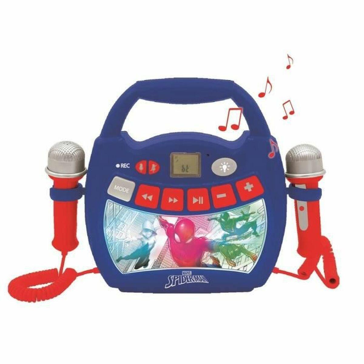 Lexibook MP320SPZ børne-karaoke Bluetooth-højttaler - Spider-Man