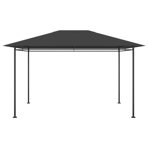 Pavillon 384x281x270 cm 180 g/m² antracitgrå