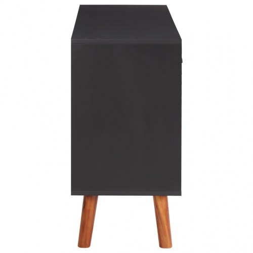 Skænk 110x35x70 cm massivt akacietræ og MDF