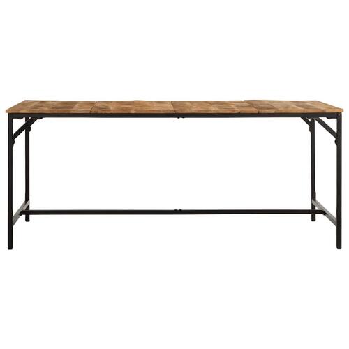 Spisebord 180x90x75 cm massivt ru mangotræ