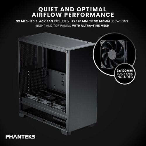 ATX Semi-tårn kasse Phanteks PH-XT523PSC_BK01