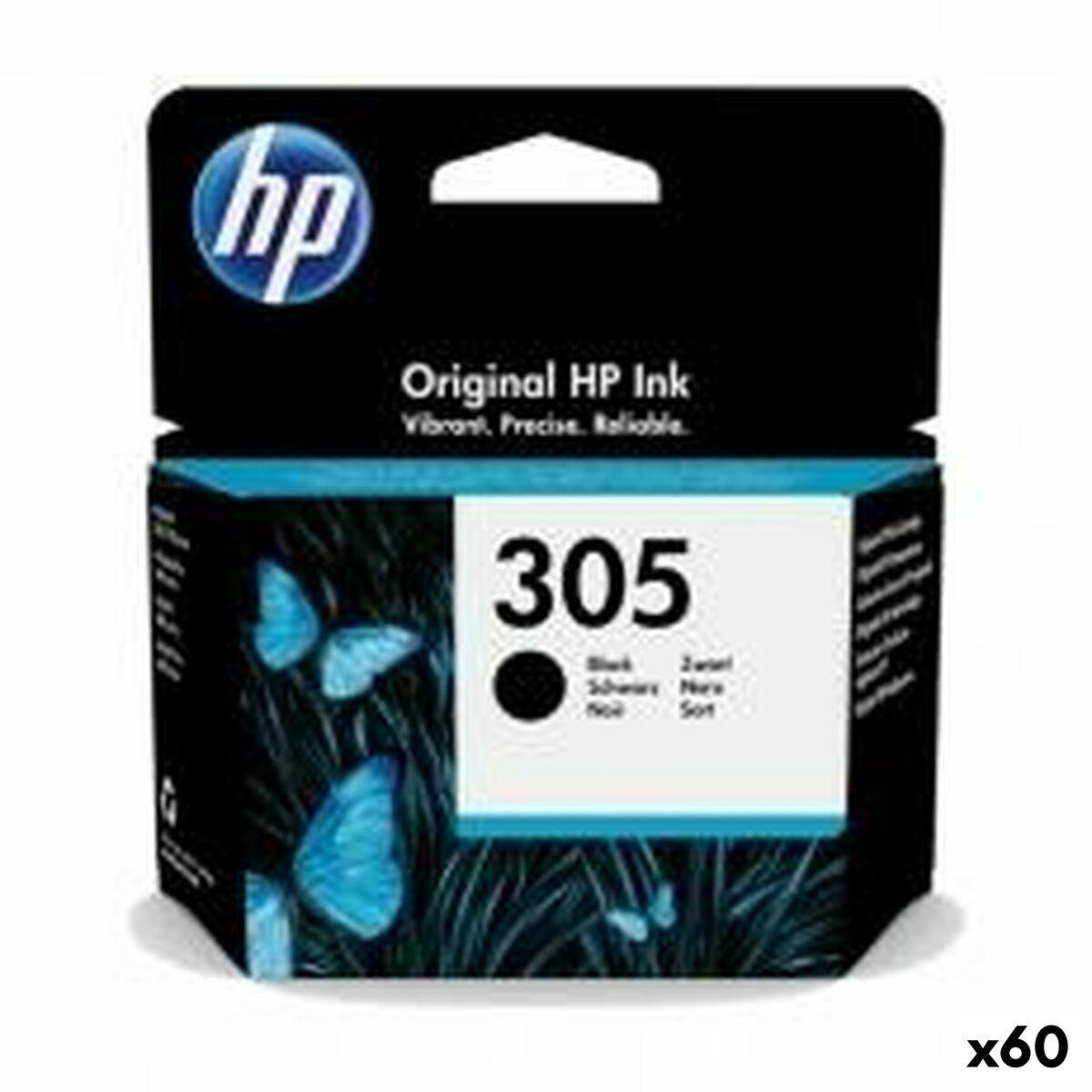 HP 305 original blækpatron - sort (60 enheder)
