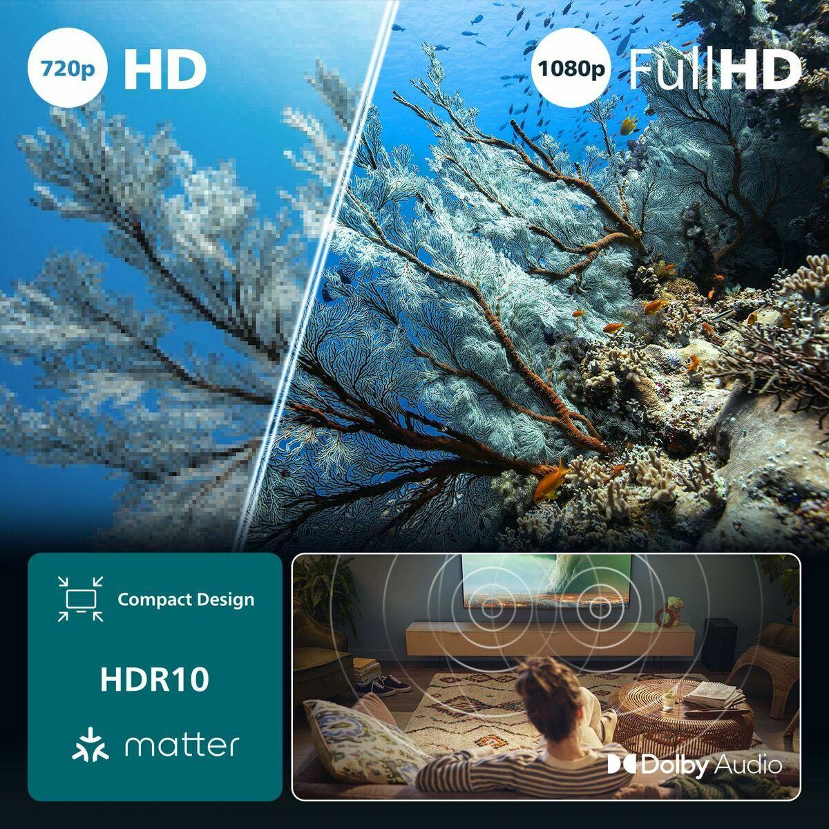 Smart TV Philips 40PFS6000/12 Full HD 40" LED HDR