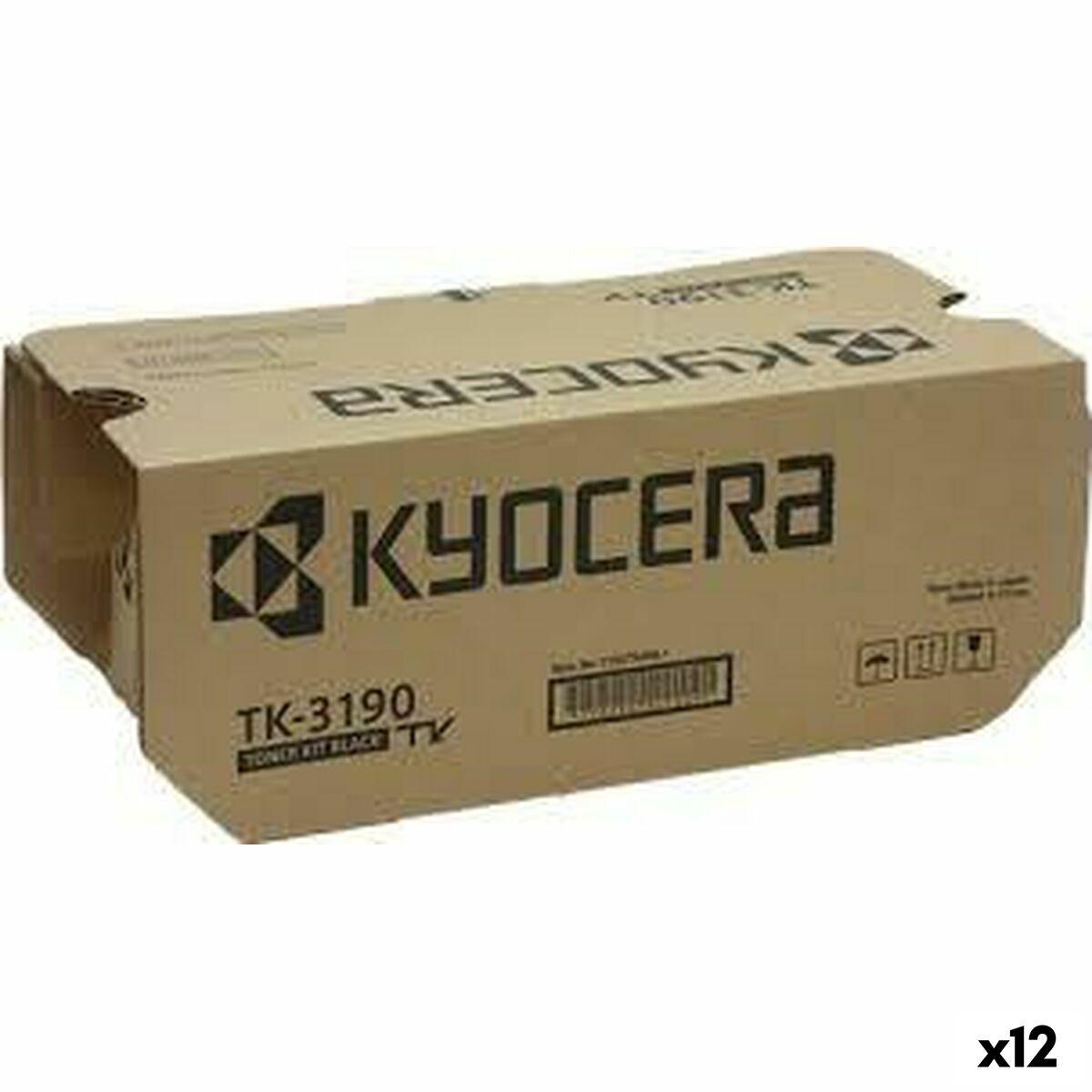 Kyocera TK-3190 toner - sort, pakke med 12