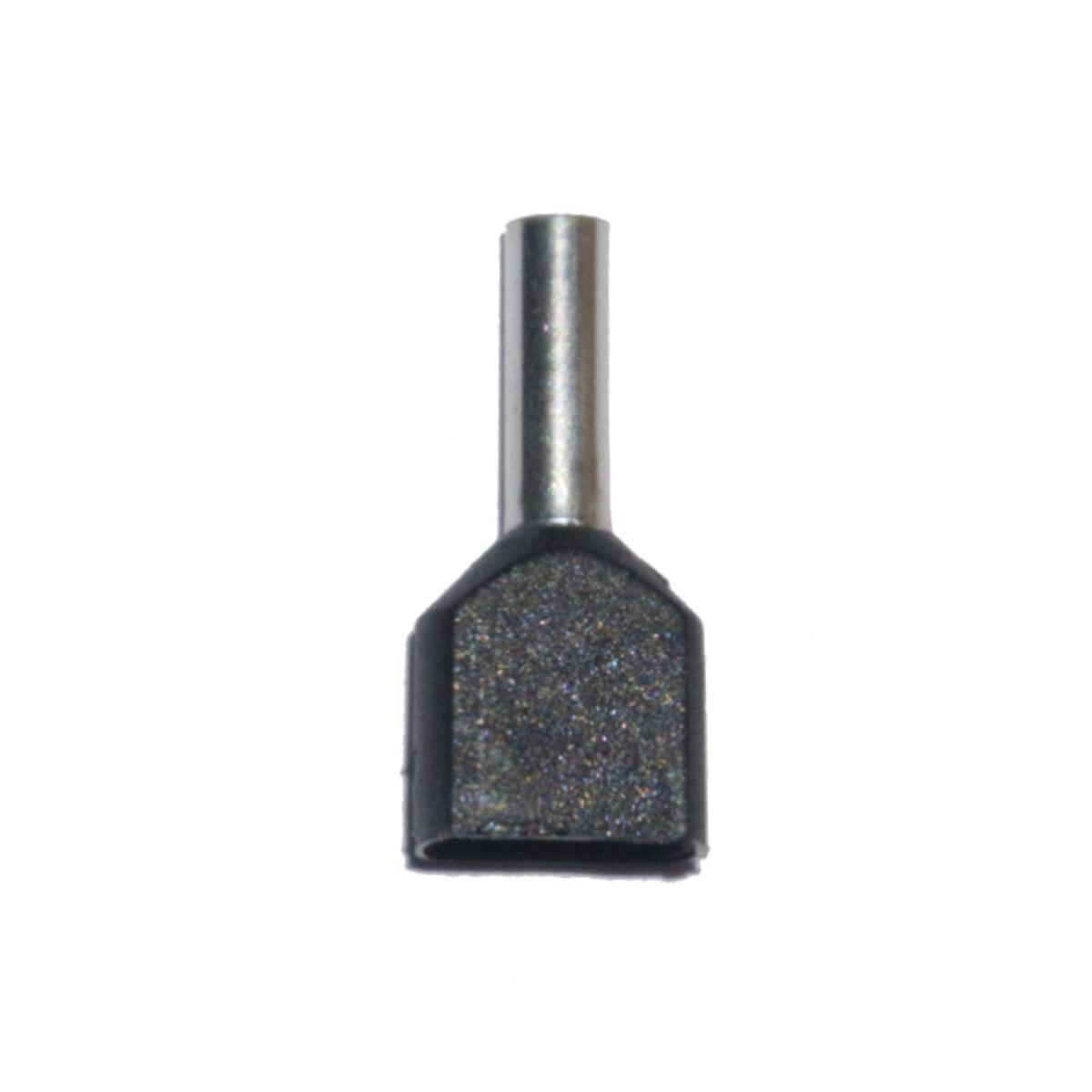 EDM Isoleret spids Ø 1,5 mm - Dobbelt, sort (100 stk.)