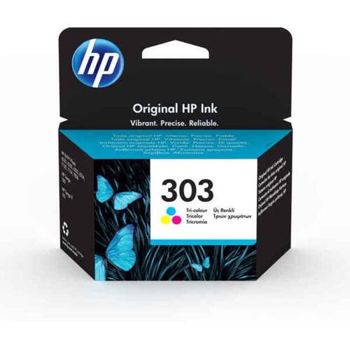 Original blækpatron HP 303 Tricolour Cyan/Magenta/Yellow