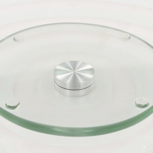 Roterende serveringstallerkener 2 stk. 30 cm hærdet glas