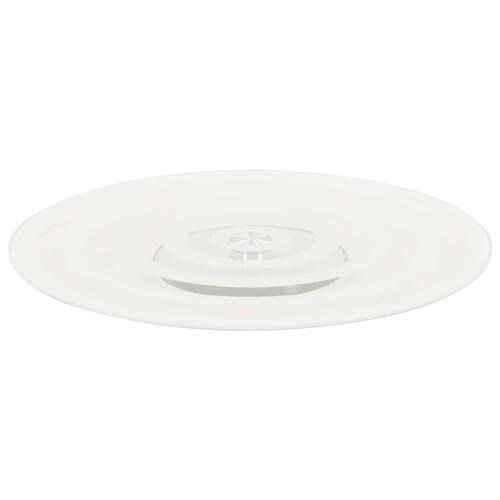 Roterende serveringstallerkener 2 stk. 30 cm hærdet glas