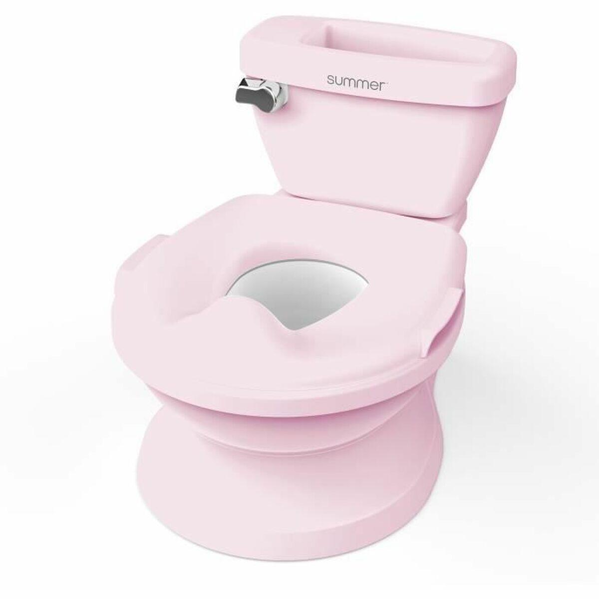 Ingenuity WC-reduktion til baby - pink plastik