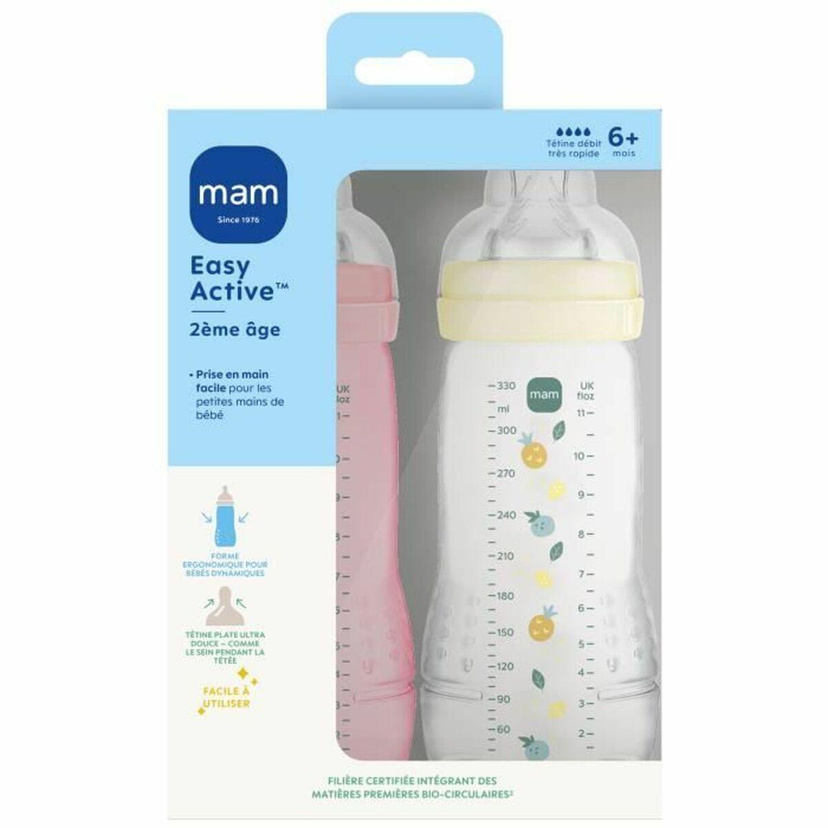 MAM Easy Active sutteflasker 330 ml - 2-pak