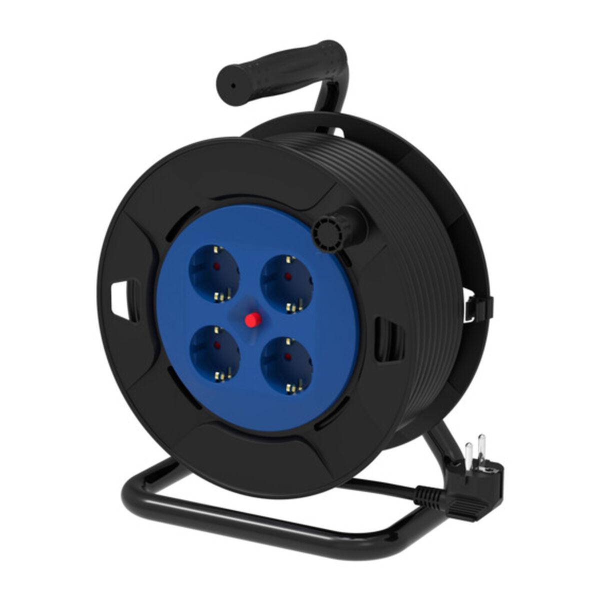 Forlængerledning på kabeltromle Silver Electronics 8822