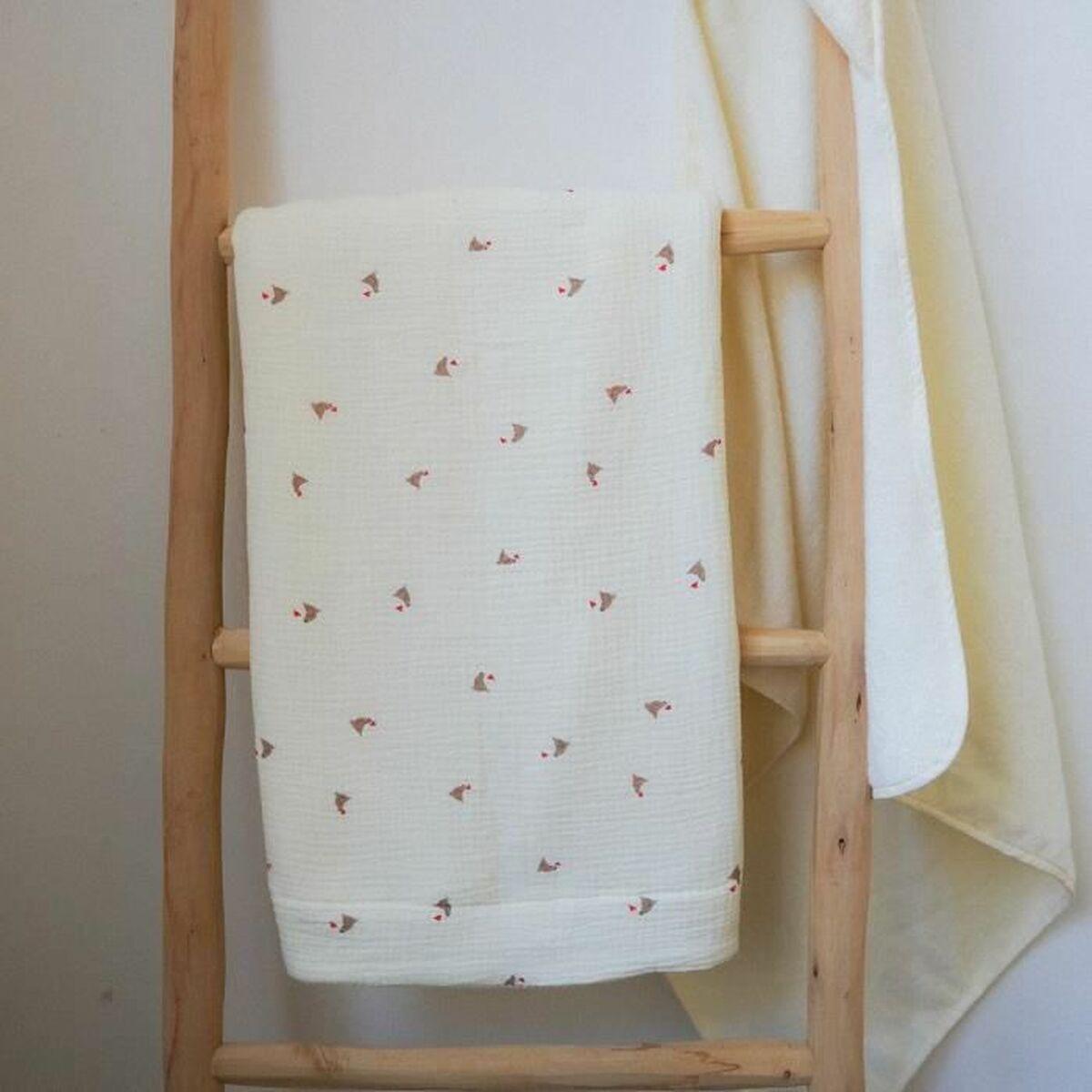 Domiva musselin stofble 100 x 100 cm