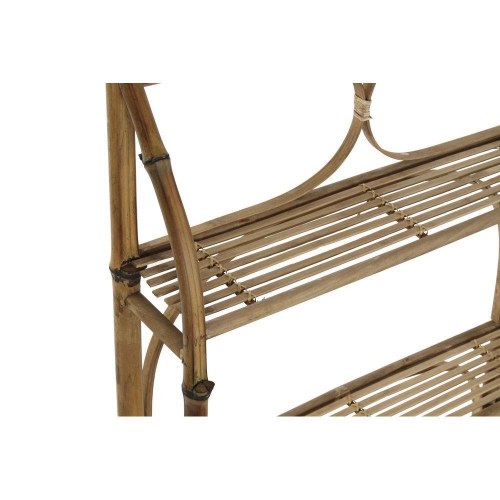 Hylde i natur bambus/spanskrør - 3 hylder (62 × 15 × 103 cm)