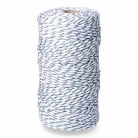 Snørebånd, ledning EDM 87916 Tricolour polypropylen 5 mm x 200 m Fletning