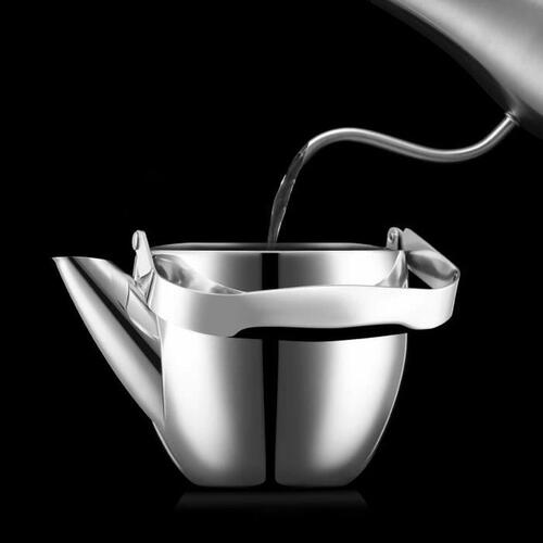 Bodum tekande i rustfrit look - elegant servering