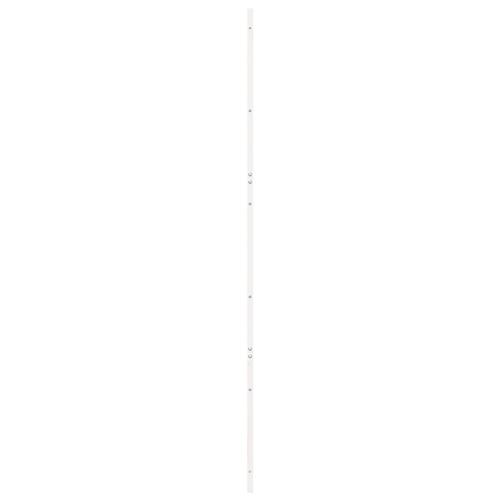 Lade Dør Hvid 80x208 cm Solid Træ Fyrretræ