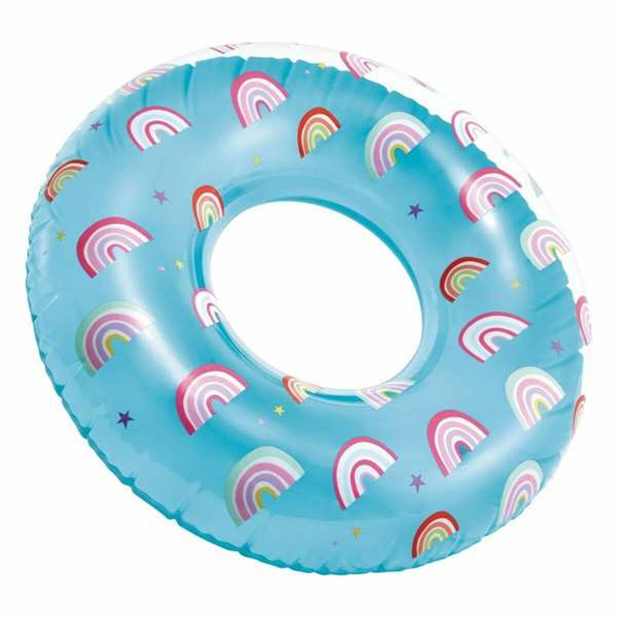 Intex oppustelig badering - regnbuemotiv