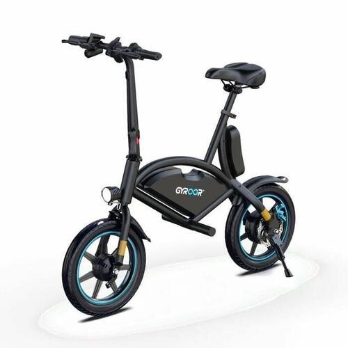 Elektrisk cykel Gyroor Sort 350 W 7,8 ah 14"