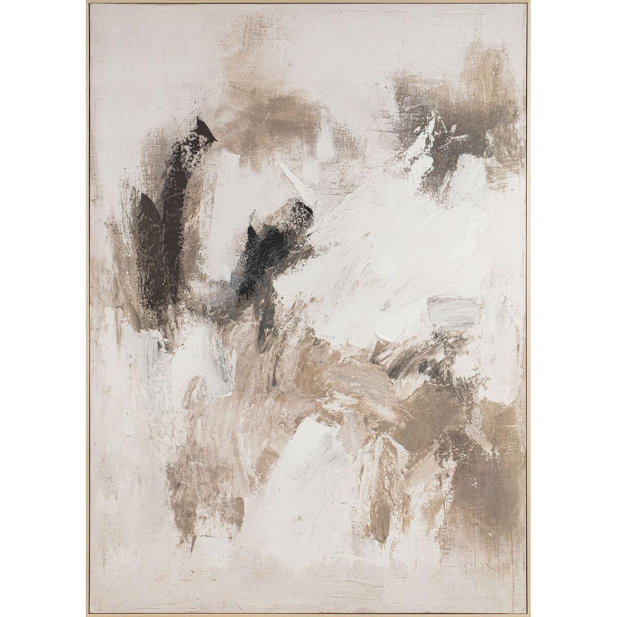 Vægkunst lærred - abstrakt maleri 130 × 180 cm