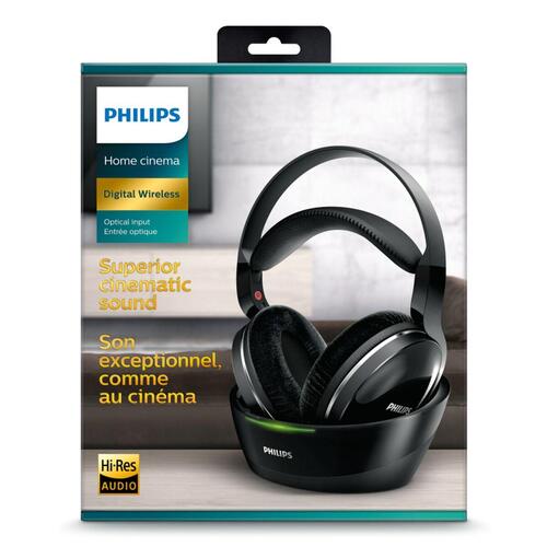 Hovedtelefoner Philips SHD8850/12 Sort