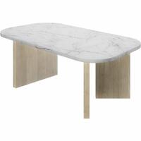 Sofabord Hvid 105 x 58 x 39 cm