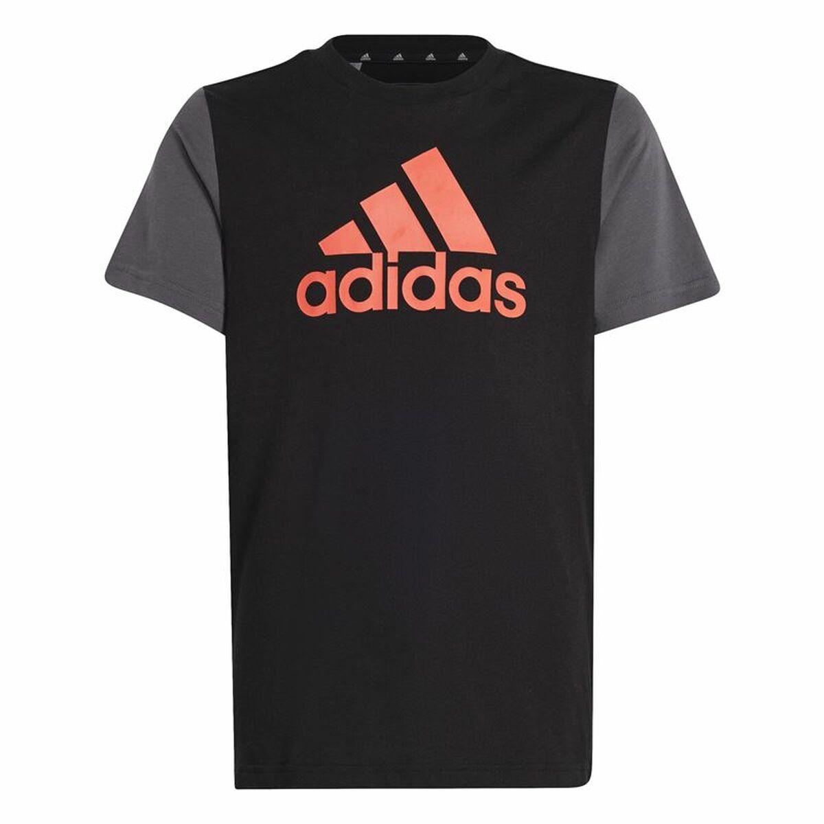 Adidas Essentials kortærmet T-shirt til børn, sort (9-10 år)