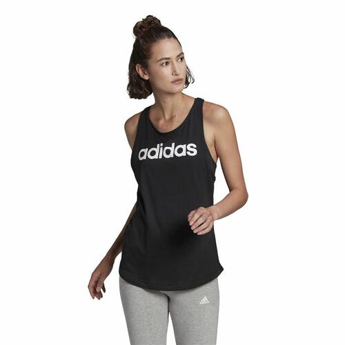 Kortærmet T-shirt til Mænd Adidas Sort XS