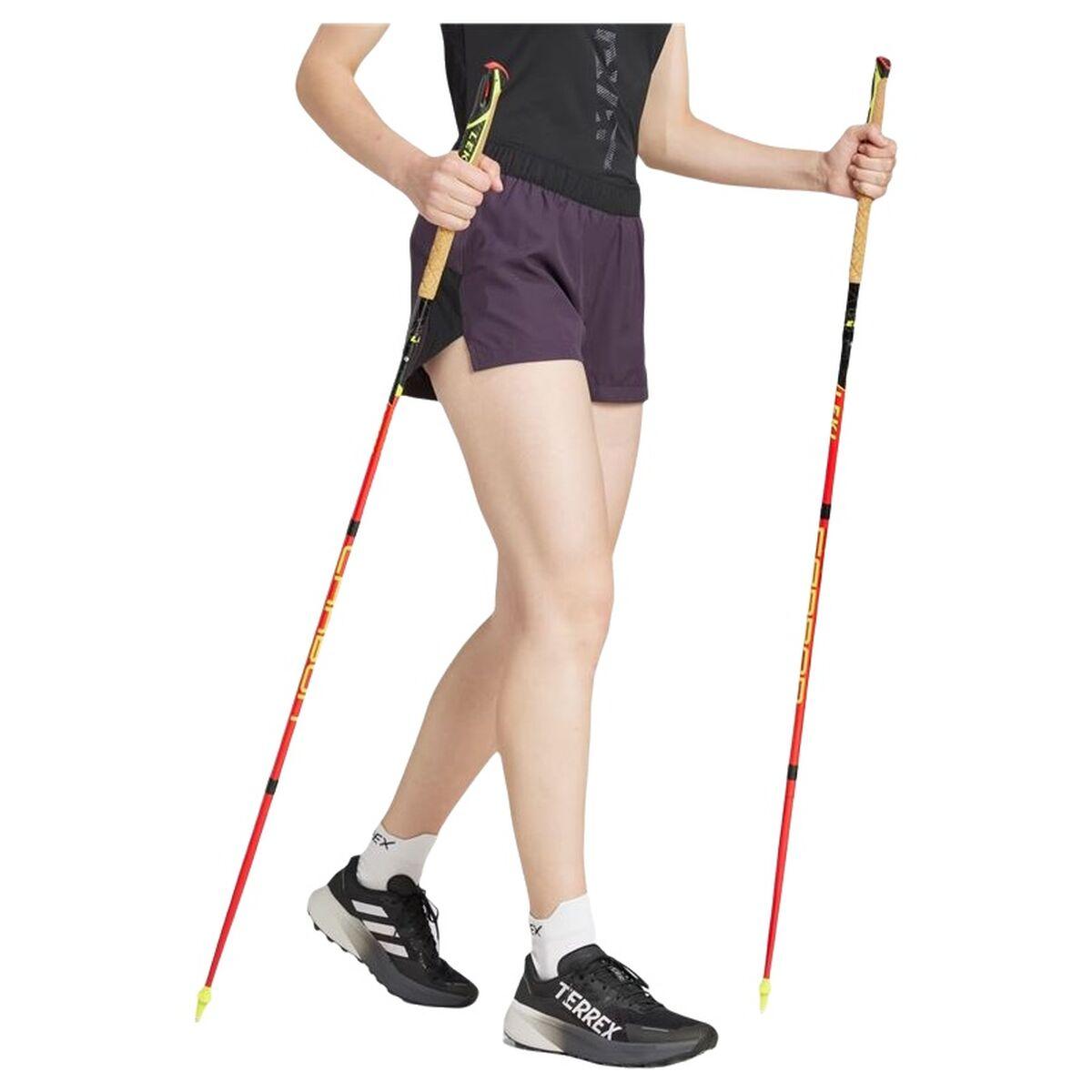 Adidas Terrex Multi Trail løbeshorts dame - Blå/Rødbrun (S)