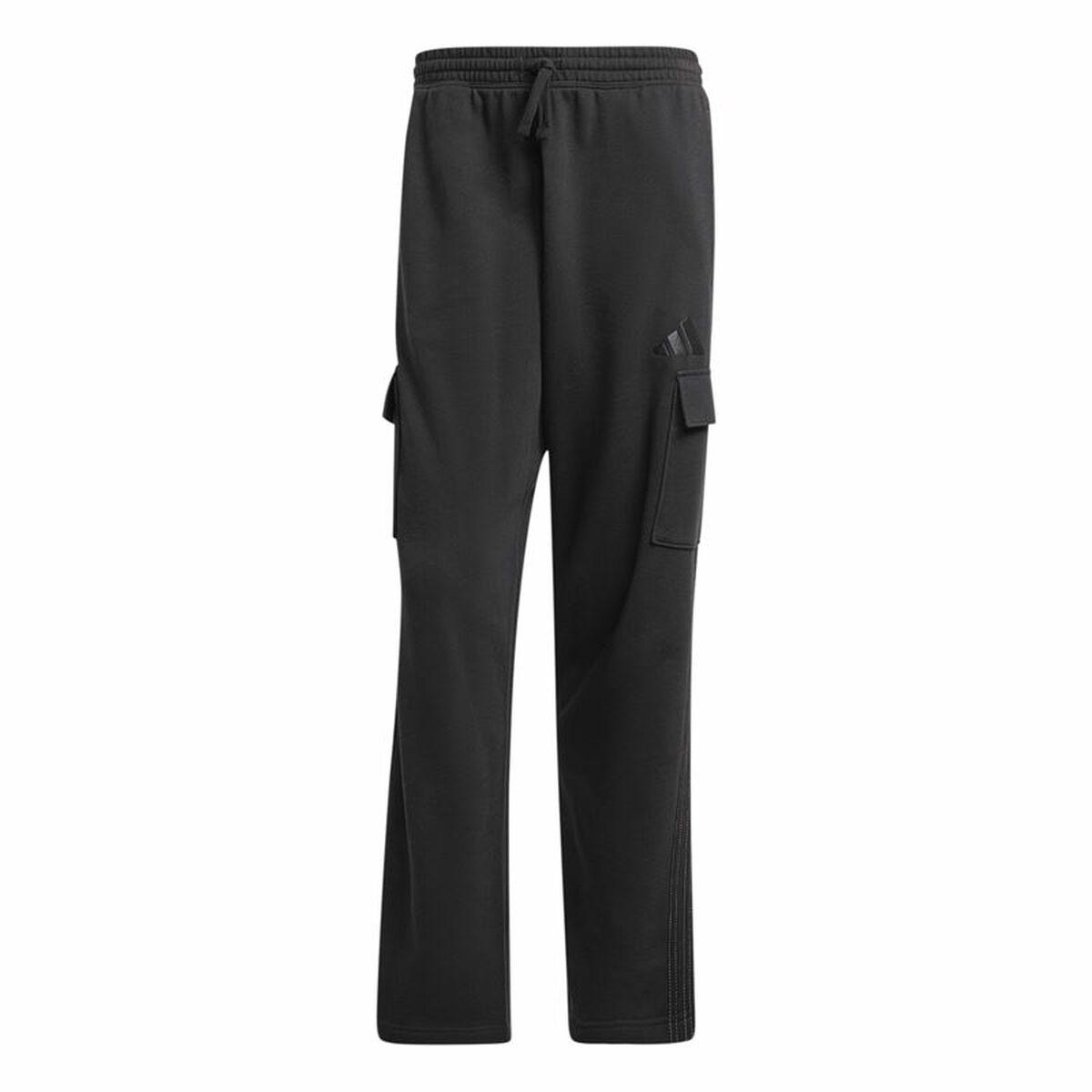 Adidas cargo-træningsbukser til børn, sort (S)