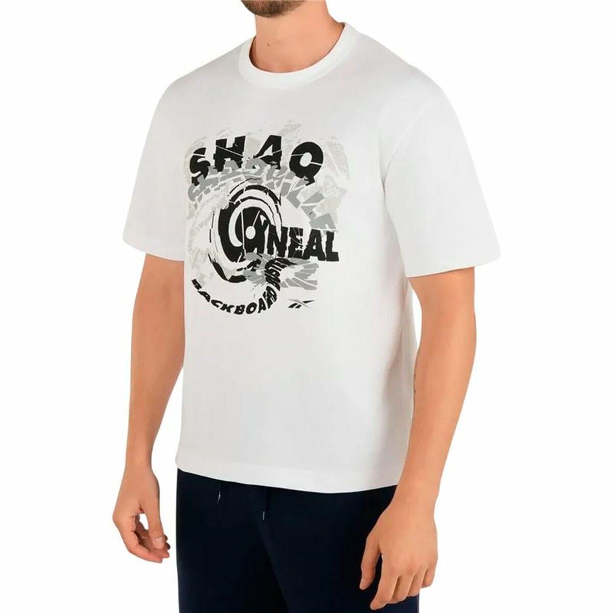 Reebok GS HS Shaq Spiral T-shirt til mænd, hvid (M)