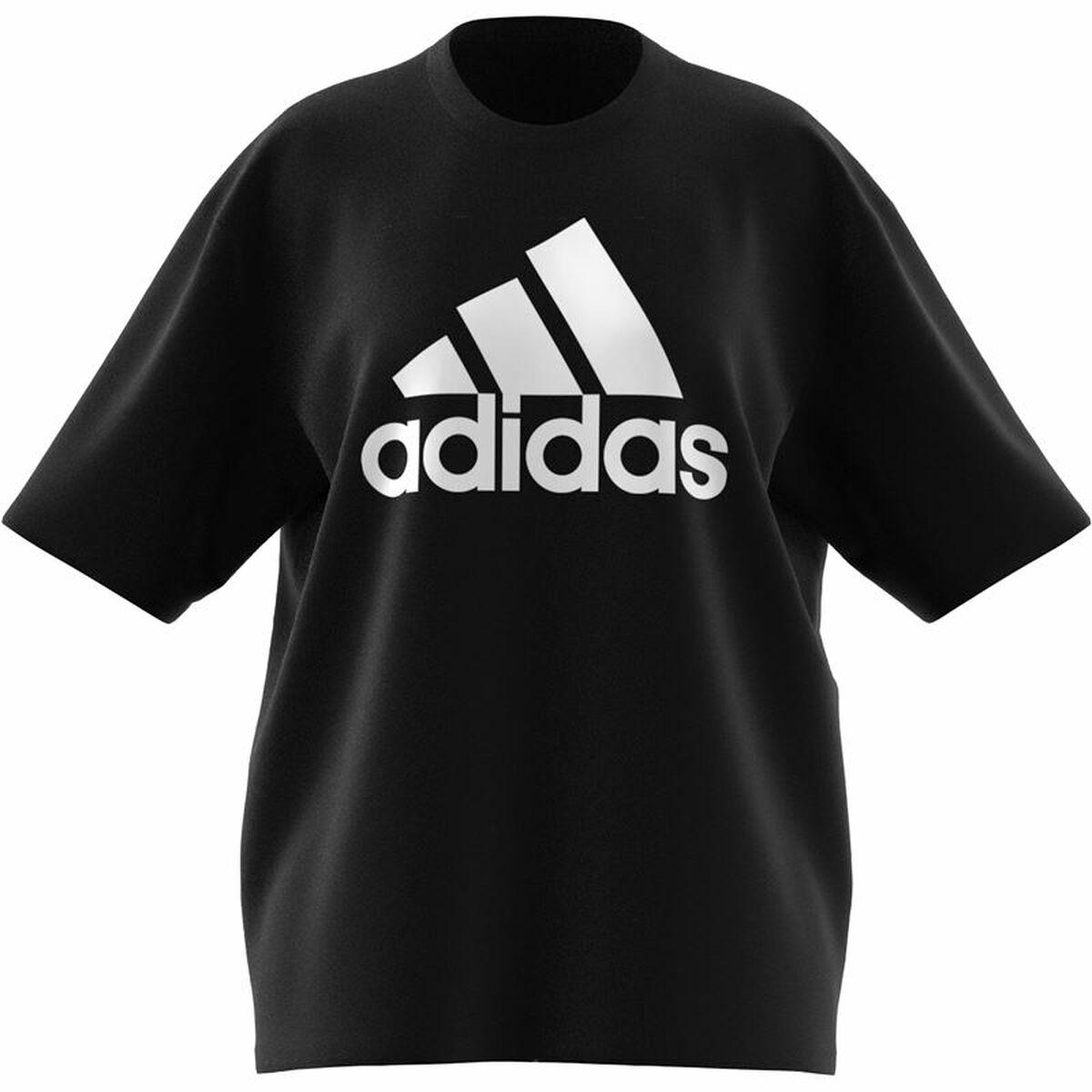 Adidas BL BF kortærmet T-shirt til kvinder - Sort (XS)