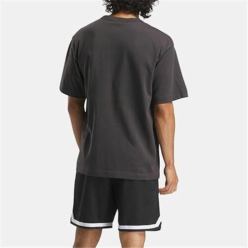 Kortærmet T-shirt til Mænd Reebok Gs Basketball On Fir Sort XL