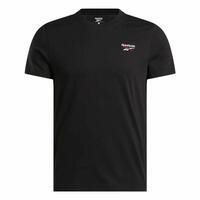 Kortærmet T-shirt til Mænd Reebok Identity Smal Sort XXL
