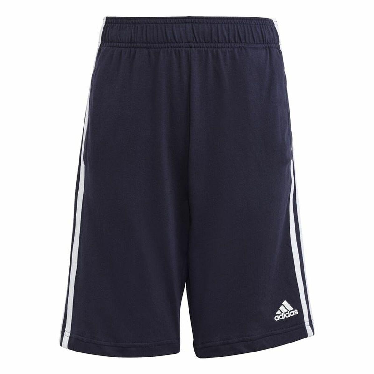 Adidas U 3S Kn Sho Tinley sportsshorts til børn, sort (9-10 år)