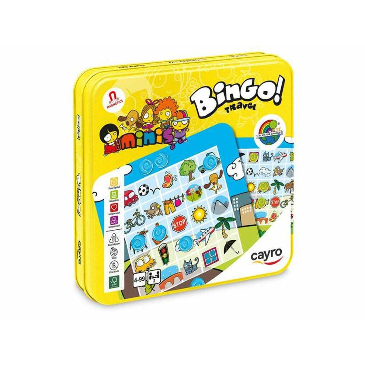 Brætspil bingo - Cayro (gul, træ)