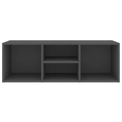 Skoreol 105x35x35 cm konstrueret træ grå