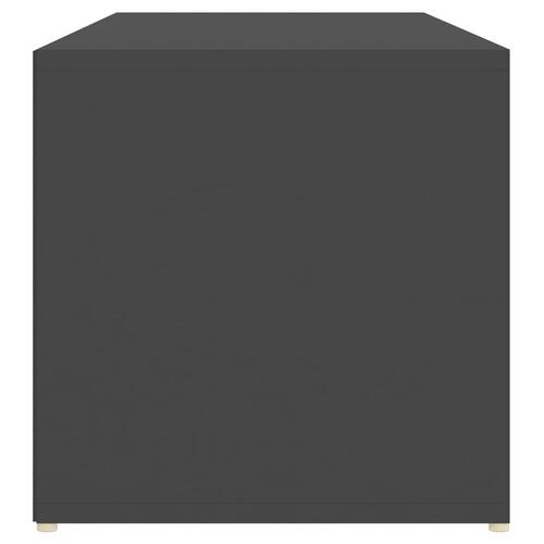 Skoreol 105x35x35 cm konstrueret træ grå
