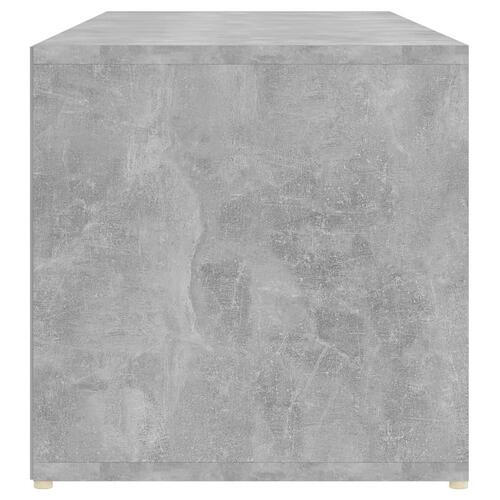 Skoreol 105x35x35 cm konstrueret træ betongrå